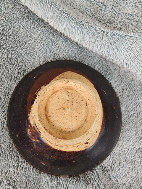 古玩陶瓷宋代吉州窯黑釉盞拍賣，當前價格1800元