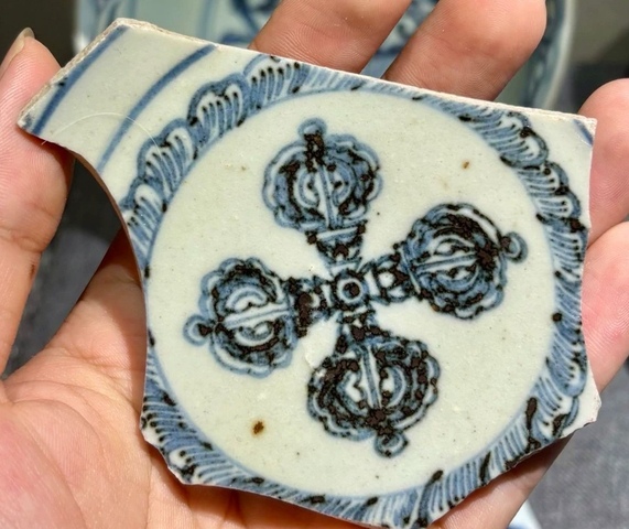 古玩陶瓷瓷片真品鑒賞圖