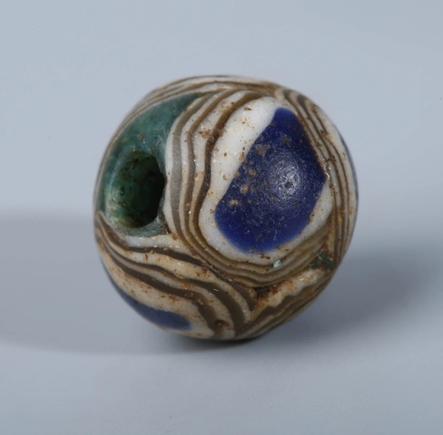古玩雜項蜻蜓眼真品鑒賞圖