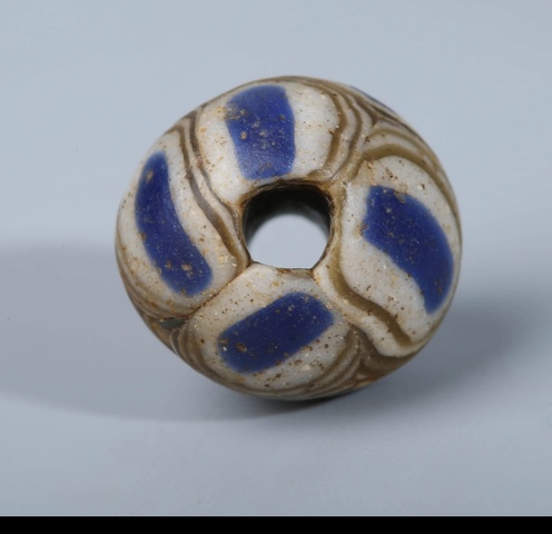 古玩雜項蜻蜓眼真品鑒賞圖
