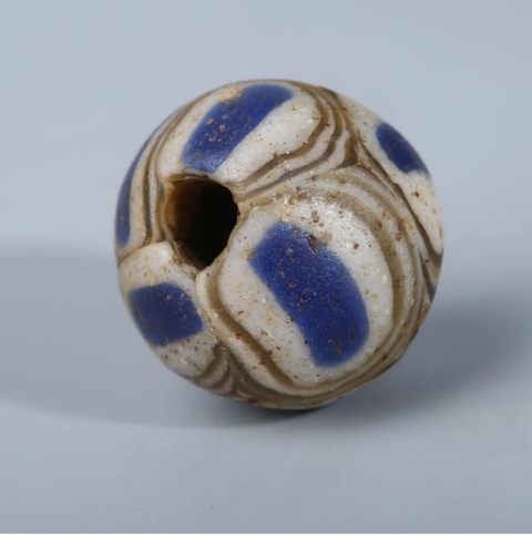 古玩雜項蜻蜓眼真品鑒賞圖