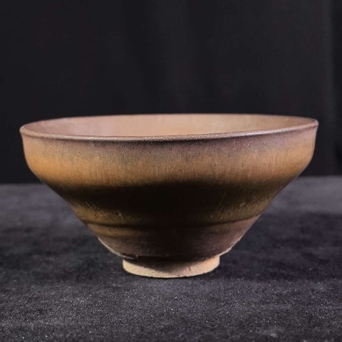 古玩陶瓷兔毫盞真品鑒賞圖