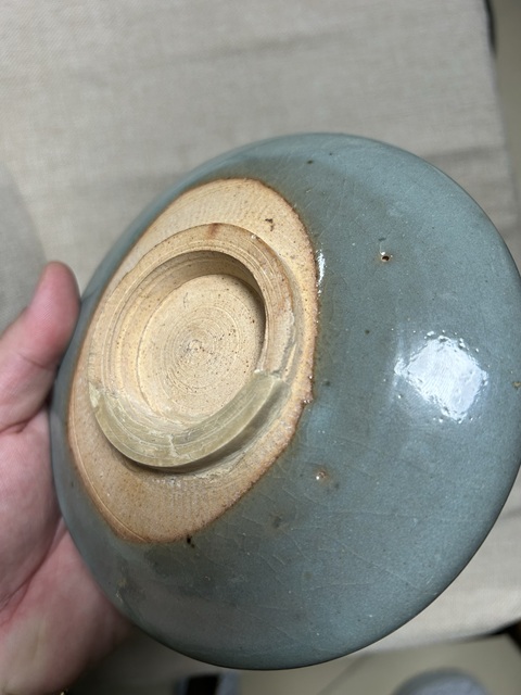 古玩陶瓷青釉盤真品鑒賞圖