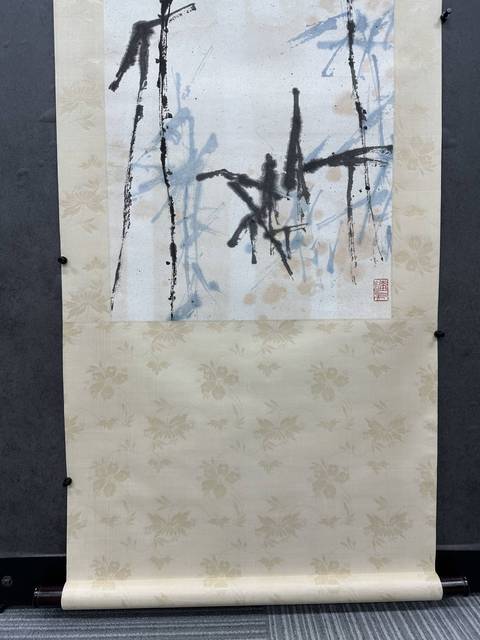 古玩字畫荷花真品鑒賞圖