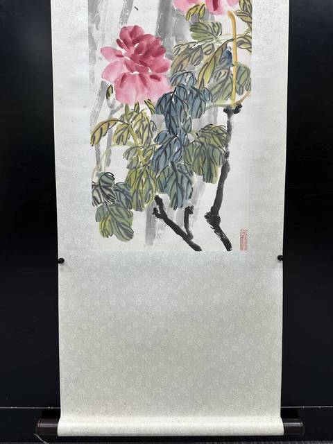 古玩字畫富貴高壽真品鑒賞圖