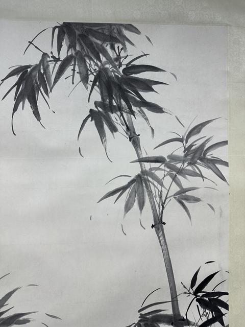 古玩字畫風竹圖真品鑒賞圖