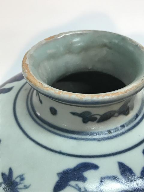 古玩陶瓷青花罐真品鑒賞圖