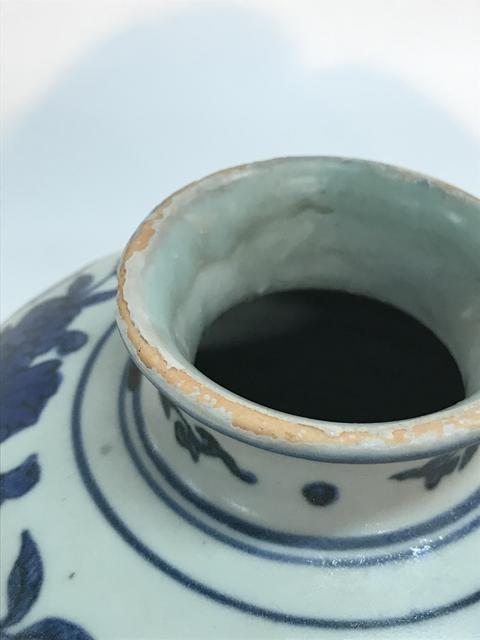 古玩陶瓷青花罐真品鑒賞圖