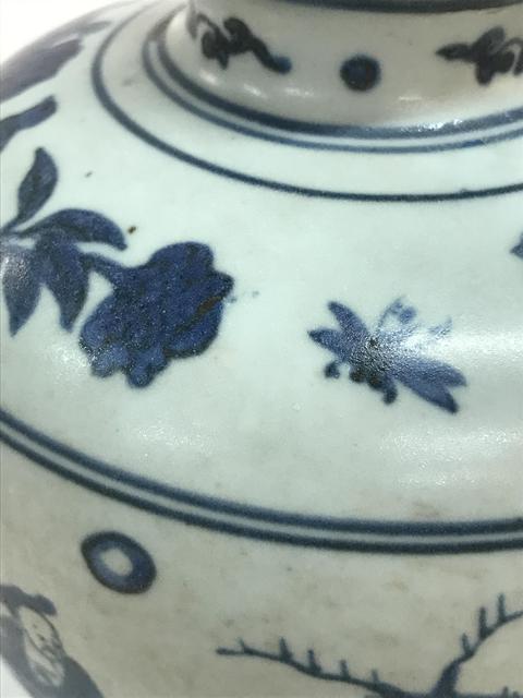 古玩陶瓷青花罐真品鑒賞圖