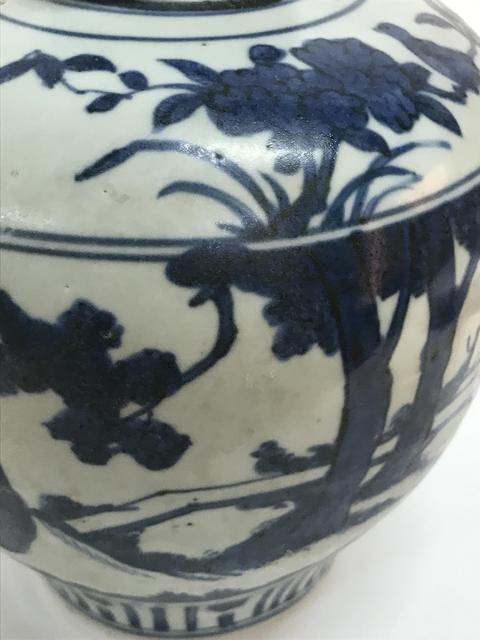 古玩陶瓷青花罐真品鑒賞圖