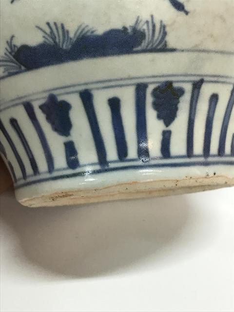 古玩陶瓷青花罐真品鑒賞圖