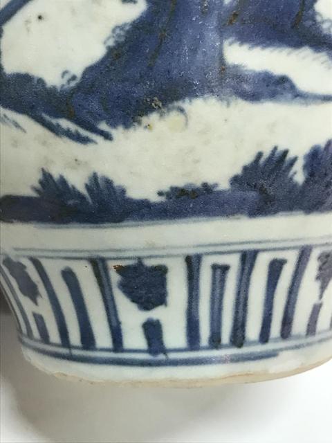 古玩陶瓷青花罐真品鑒賞圖
