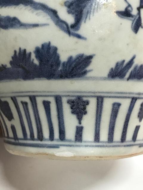 古玩陶瓷青花罐真品鑒賞圖