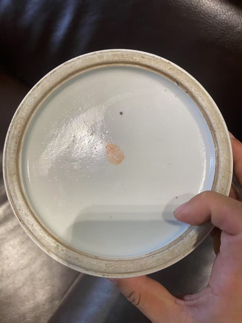 古玩陶瓷鳳凰牡丹紋五彩觀音瓶真品鑒賞圖