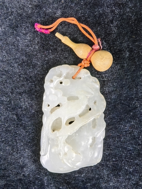 古玩玉器喜上眉梢真品鑒賞圖