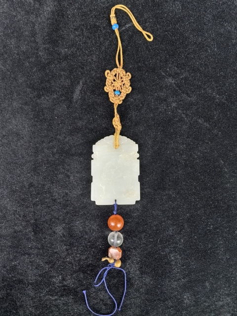 古玩玉器蝴蝶玉佩真品鑒賞圖