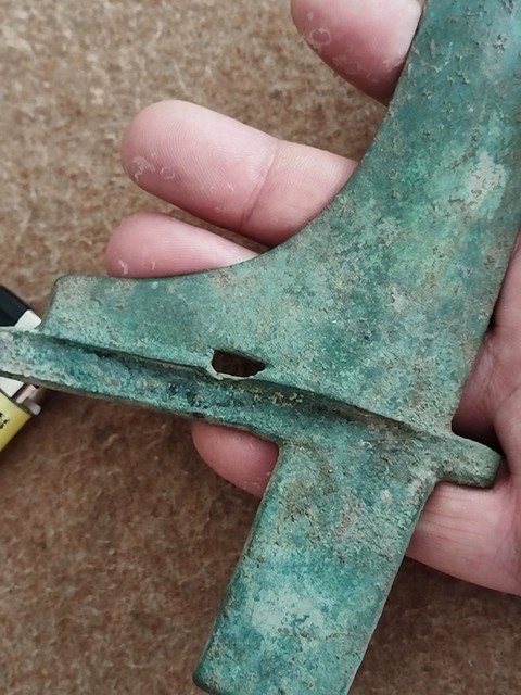 古玩銅器青銅戈真品鑒賞圖