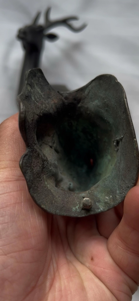 古玩銅器熏爐真品鑒賞圖