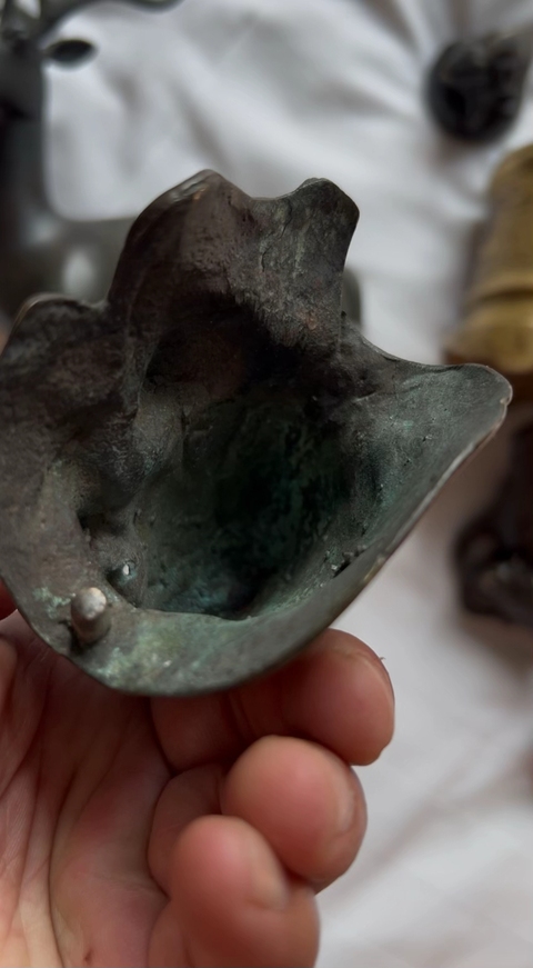 古玩銅器熏爐真品鑒賞圖