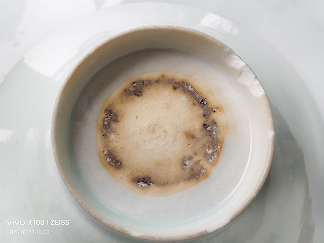 古玩陶瓷南宋湖田窯斗笠盞真品鑒賞圖