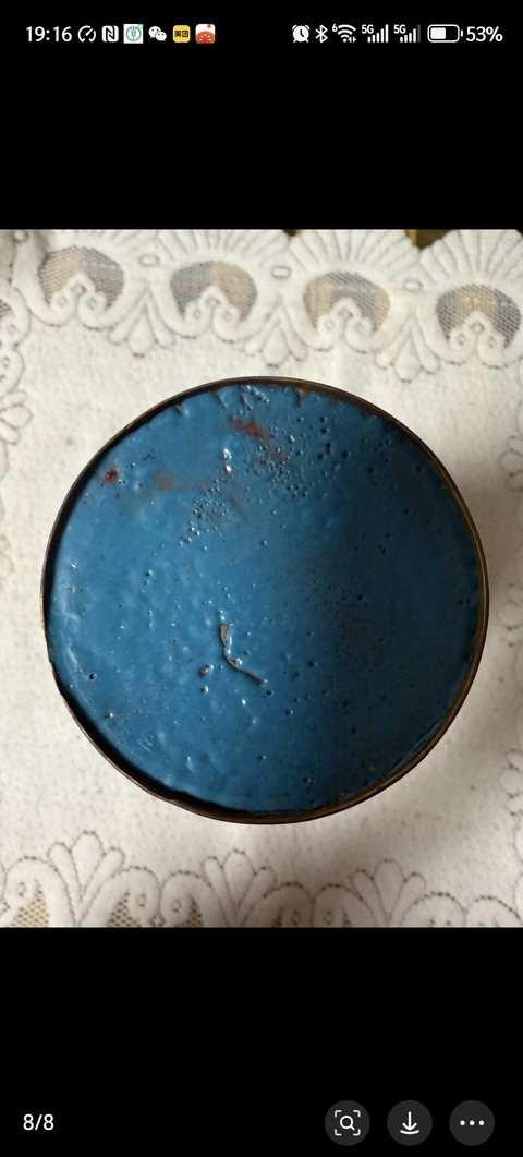 古玩陶瓷花卉紋觀音瓶真品鑒賞圖