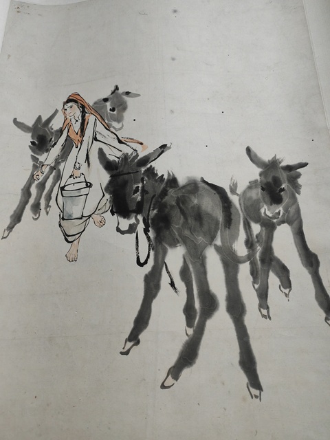 古玩字畫驢真品鑒賞圖