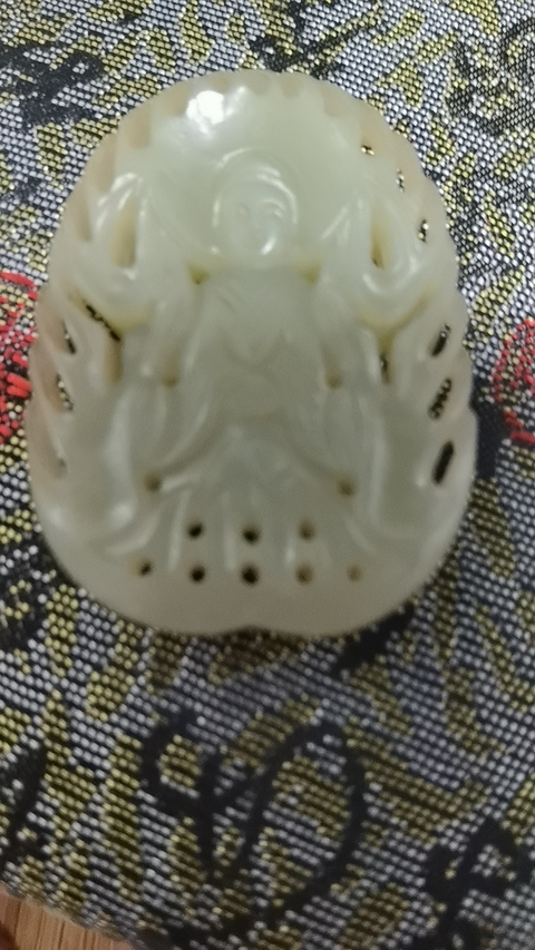 古玩玉器和田玉牌真品鑒賞圖