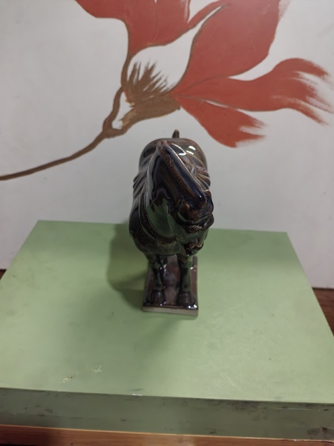古玩陶瓷立馬俑真品鑒賞圖