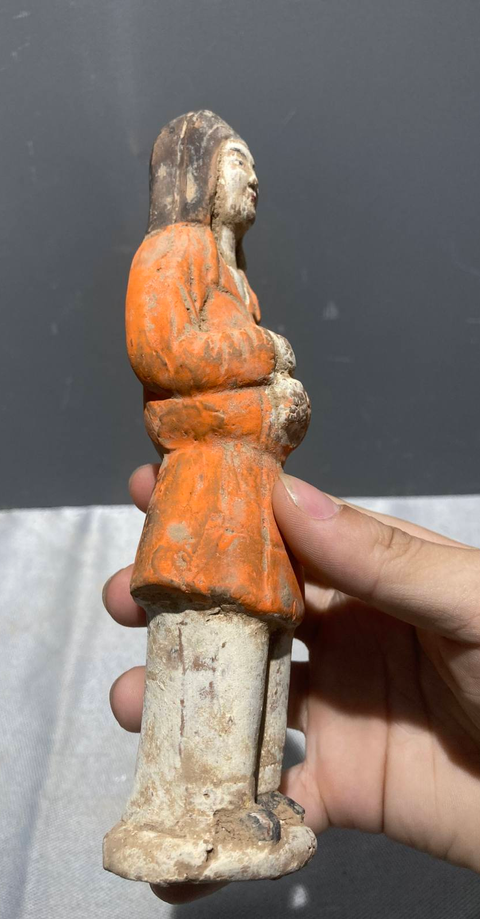 古玩陶瓷人物陶俑真品鑒賞圖