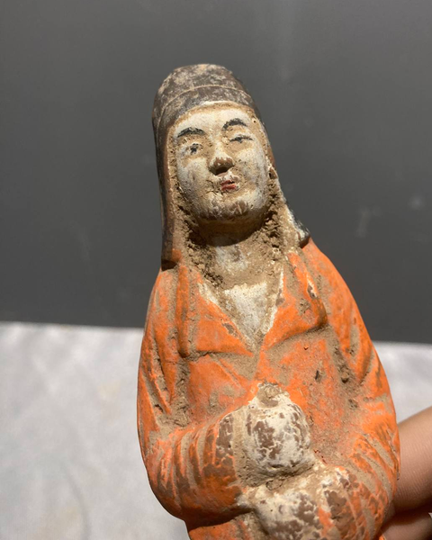 古玩陶瓷人物陶俑真品鑒賞圖