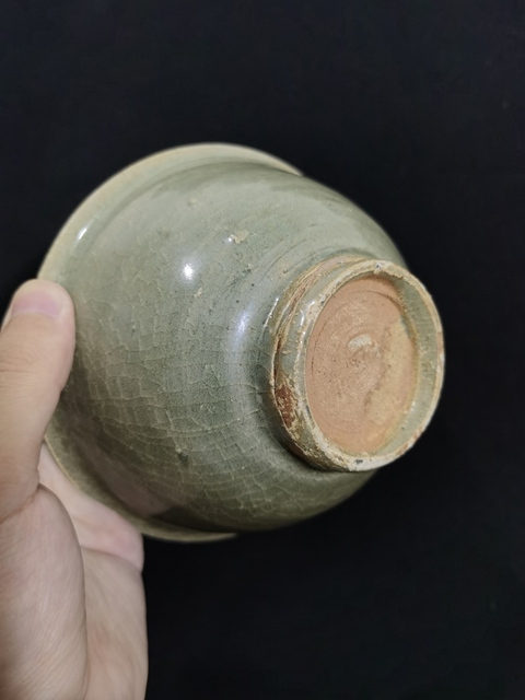 古玩陶瓷元龍泉青瓷撇口碗拍賣,當前價格0元