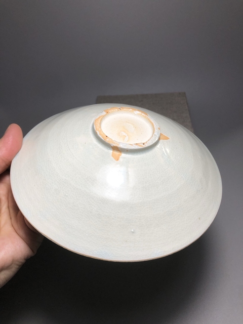 古玩陶瓷【頂級(jí)館藏級(jí)精品】宋 青白瓷模印荷蓮紋盤(pán)【收藏價(jià)值極高】拍賣，當(dāng)前價(jià)格0元