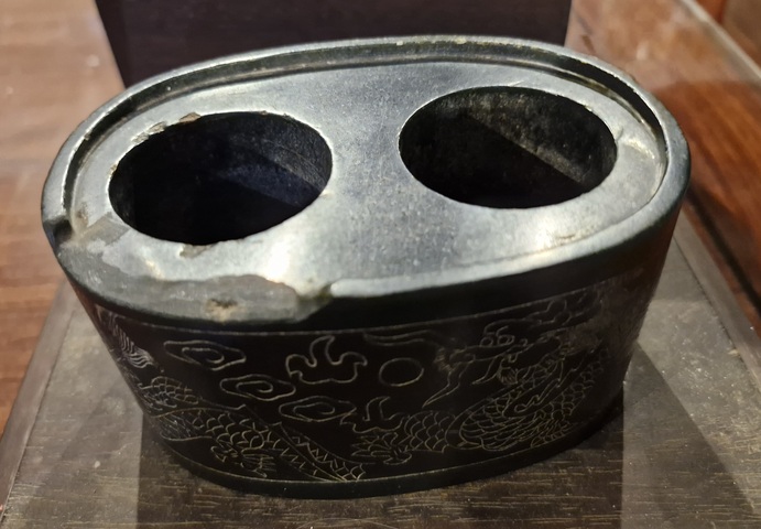 古玩玉器仿古龍紋印真品鑒賞圖