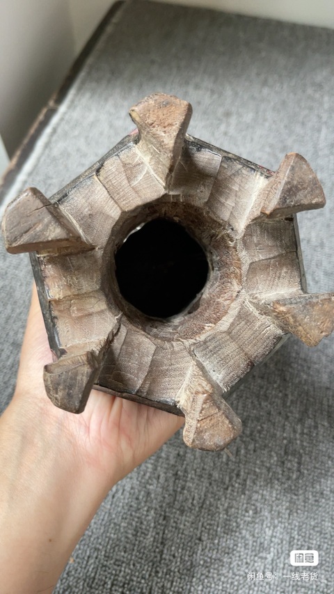 古玩雜項(xiàng)貢臺盒真品鑒賞圖