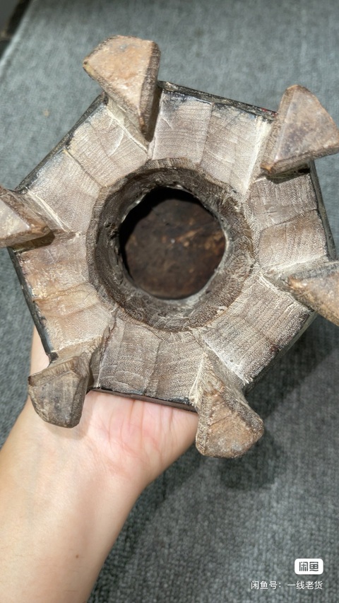 古玩雜項(xiàng)貢臺盒真品鑒賞圖