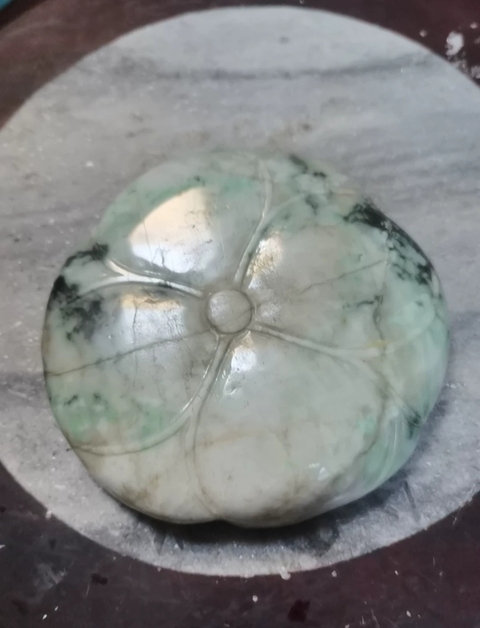 古玩玉器翡翠洗真品鑒賞圖