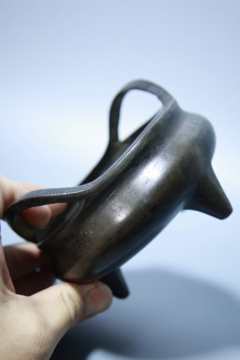古玩銅器爐子真品鑒賞圖