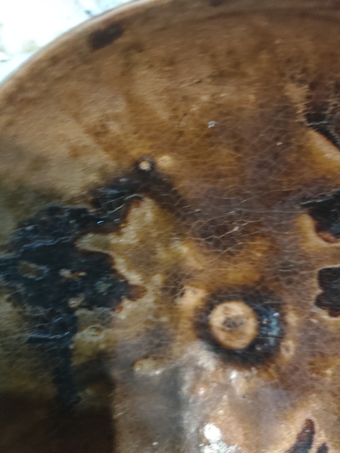 古玩陶瓷吉州窯三鳳紋茶盞真品鑒賞圖