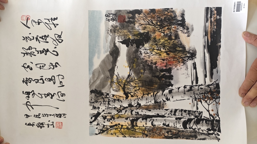 古玩字畫長勝款寫意山水拍賣,當(dāng)前價(jià)格0元