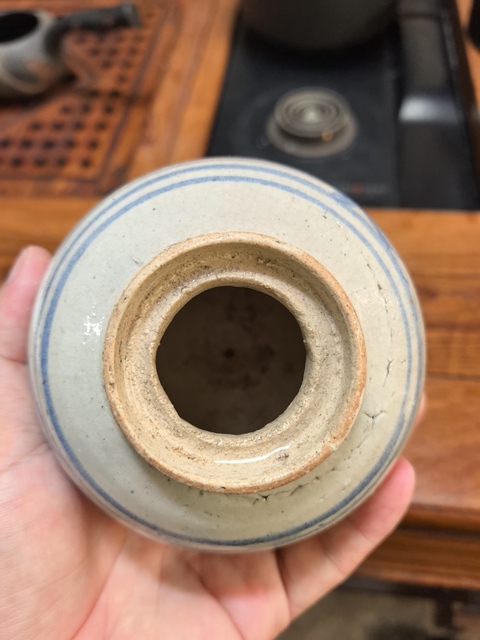 古玩陶瓷明晚·青花花卉紋小罐 真品鑒賞圖