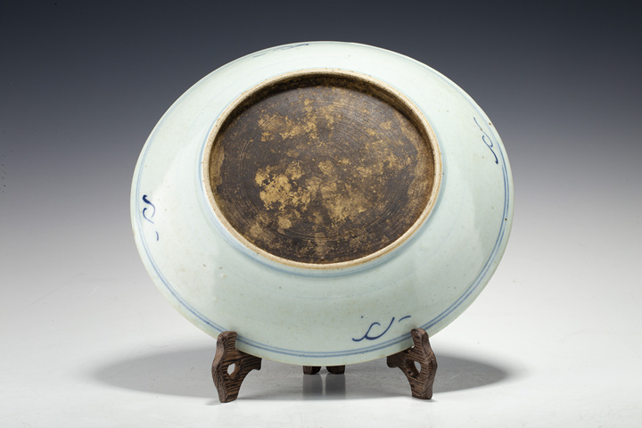 古玩陶瓷·青花壽字紋盤
真品鑒賞圖