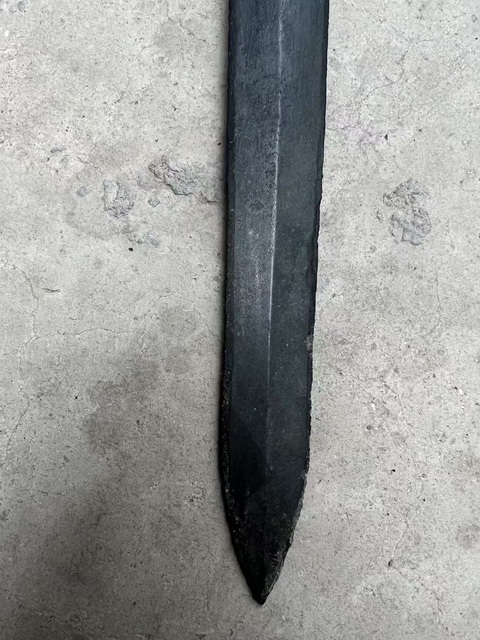 古玩銅器劍真品鑒賞圖
