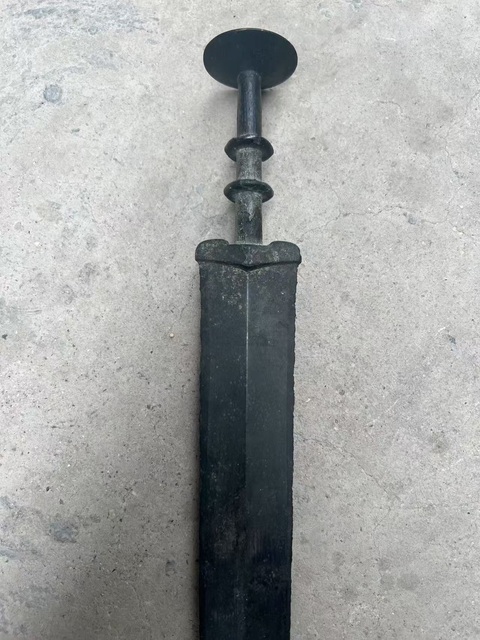 古玩銅器劍真品鑒賞圖