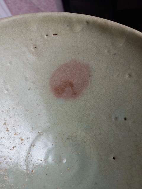 古玩陶瓷元代 鈞瓷碗真品鑒賞圖