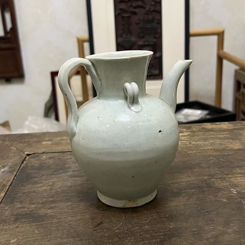 古玩陶瓷宋代青白釉執壺拍賣,當前價格5000元