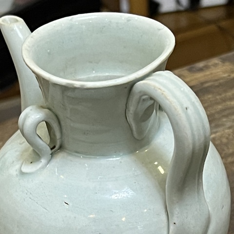 古玩陶瓷宋代青白釉執壺拍賣,當前價格5000元