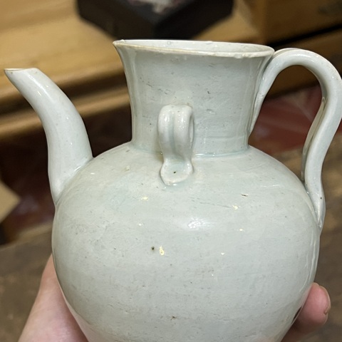 古玩陶瓷宋代青白釉執壺拍賣,當前價格5000元