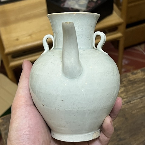 古玩陶瓷宋代青白釉執壺拍賣,當前價格5000元