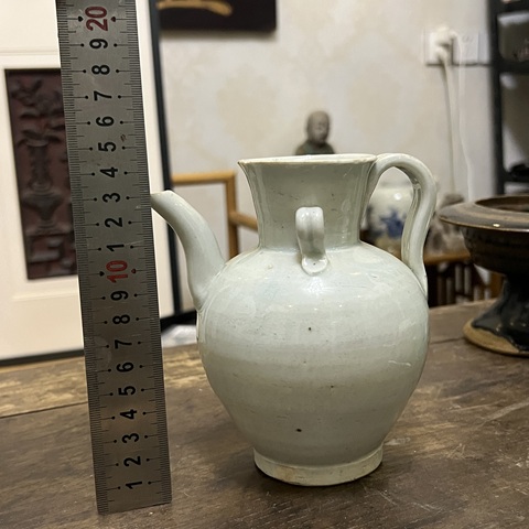 古玩陶瓷宋代青白釉執壺拍賣,當前價格5000元