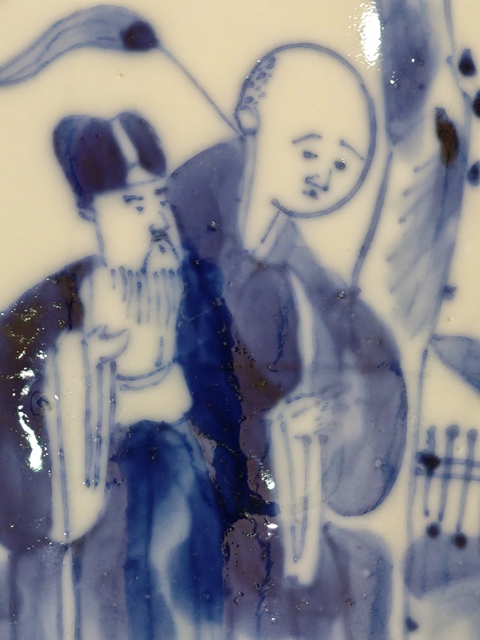 古玩陶瓷青花瓶真品鑒賞圖
